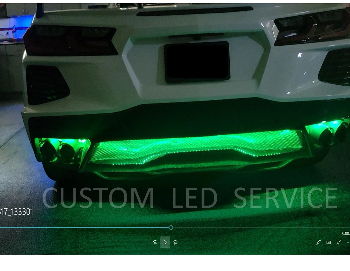 OPTIONAL ADD ON RGB REAR FASCIA LED LIGHTING KIT